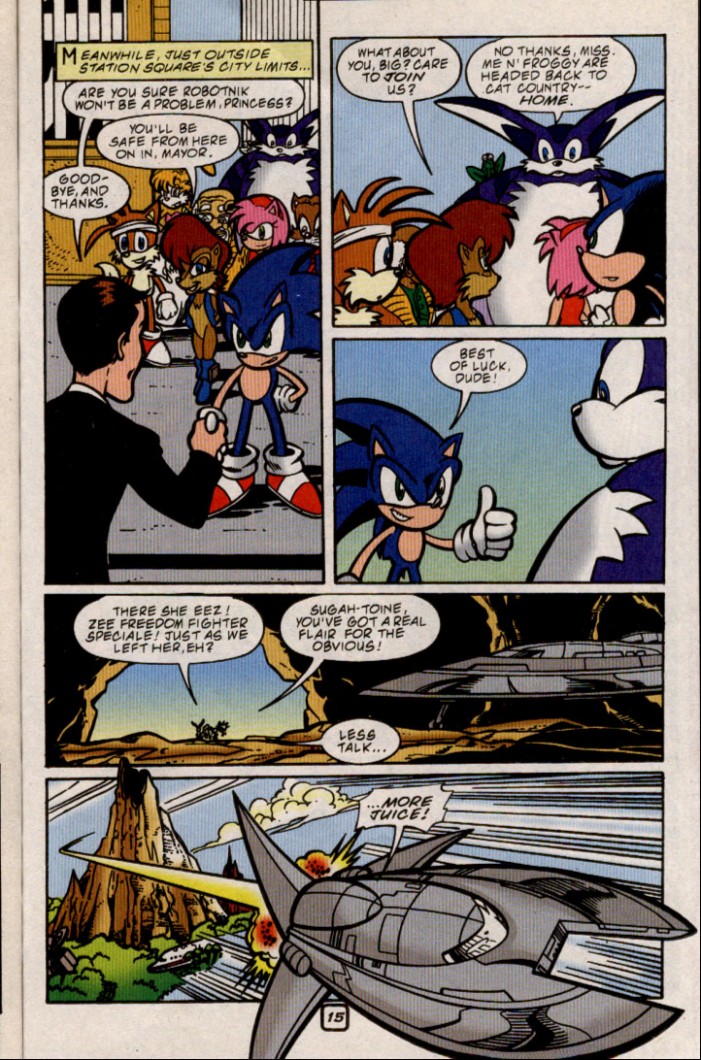 Sonic - Archie Adventure Series August 2000 Page 15